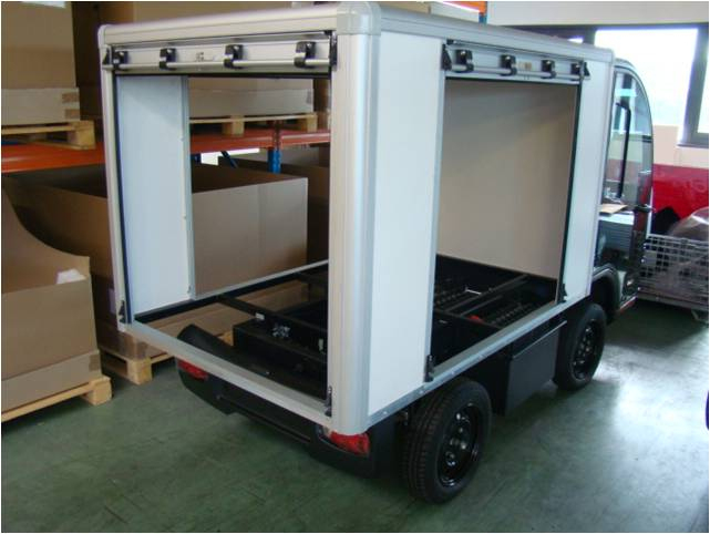 Galerie De Rideaux Aluminium Sur Véhicules Spéciaux destiné Rideaux Aluminium Electrique