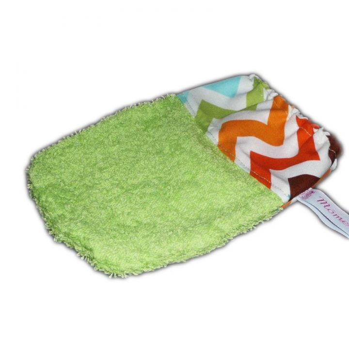 Gant De Toilette Enfant Chevrons (Dès 3 Ans) avec Gant De Toilette Bébé