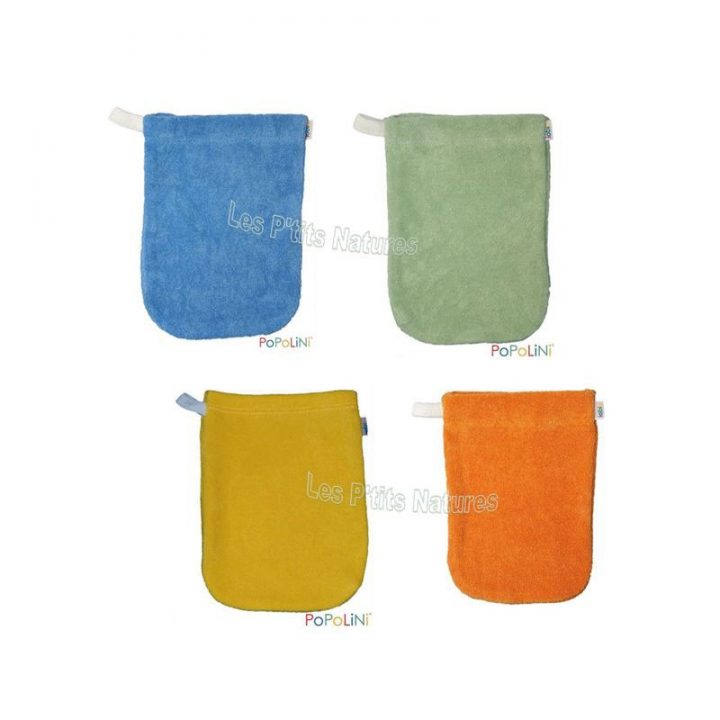Gant De Toilette Enfant Coton Soft Popolini dedans Gant Toilette Enfant
