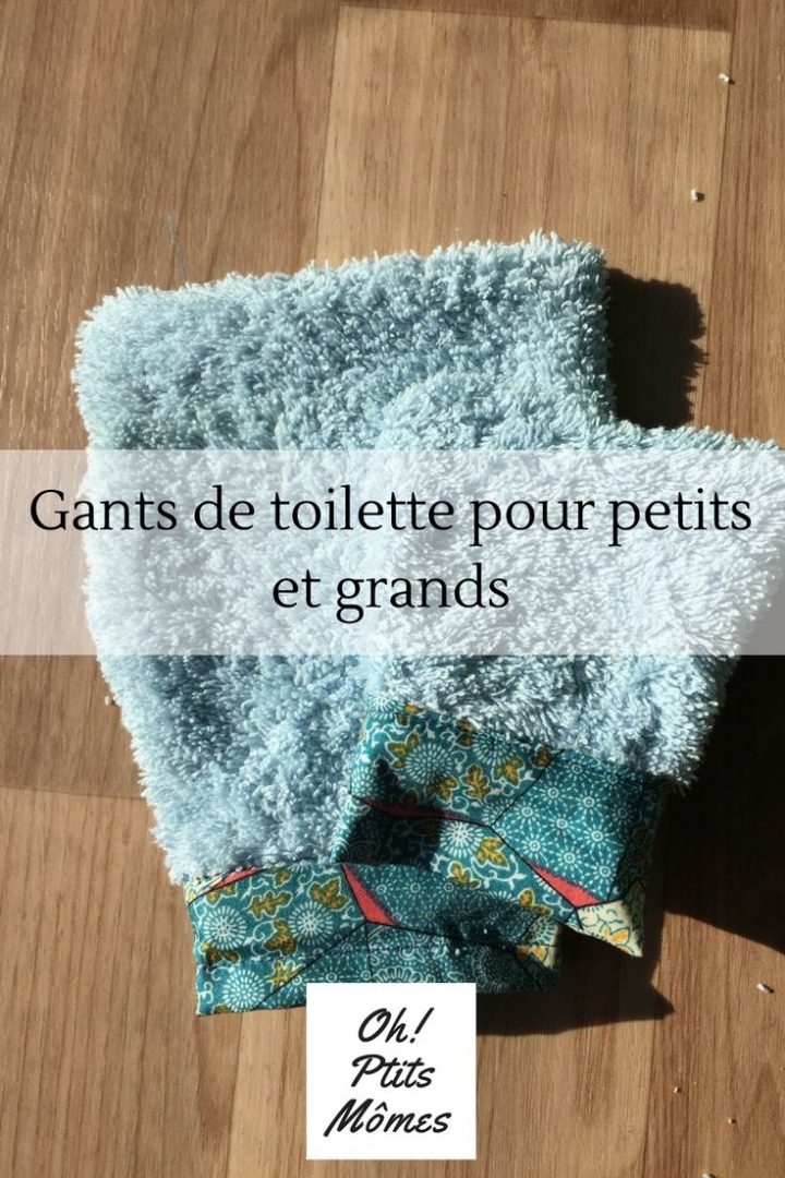 Gants De Toilette Pour Petits Et Grands | Couture Facile dedans Gant De Toilette Pour Enfant