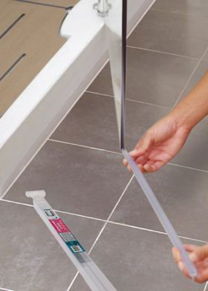 Geb – Joint Bas De Porte De Douche Tubulaire, Translucide intérieur Joint De Douche Etanche Geb – Joint Bas De Porte De Douche Tubulaire, Translucide intérieur Joint De Douche Etanche