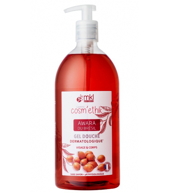 Gel Douche Dermatologique Awara 1L-Gel Douche intérieur Gel Douche Dermatologique