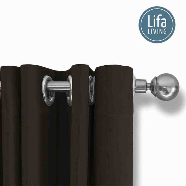 Grand Rideau Occultant À Oeillets – Jusqu'À 3 Mètres dedans Rideau Insonorisant