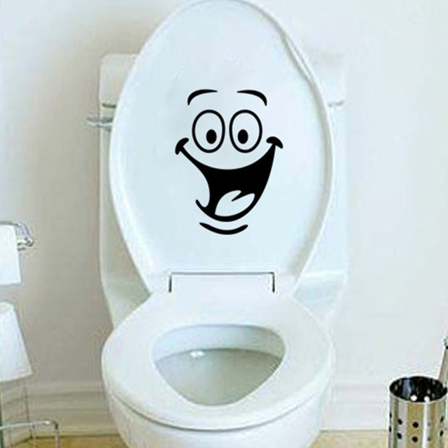 Grande Bouche Sourire Wc Autocollants Décorations Murales dedans Toilettes Bouchés Grande Bouche Sourire Wc Autocollants Décorations Murales dedans Toilettes Bouchés