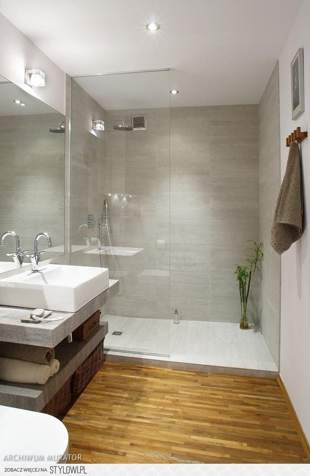 Grande Douche À L'Italienne Dans Une Ambiance Naturelle Et avec Construire Une Douche À L Italienne