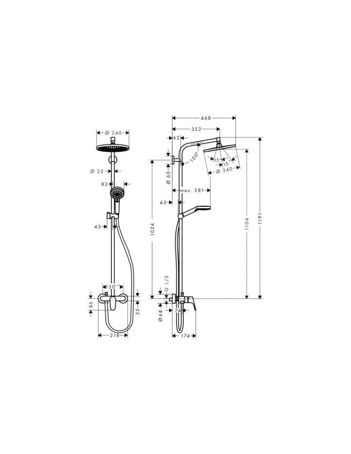 Hansgrohe Colonne De Douche Avec Robinet Mitigeur intérieur Colonne De Douche Hansgrohe Showerpipe 240 Hansgrohe Colonne De Douche Avec Robinet Mitigeur intérieur Colonne De Douche Hansgrohe Showerpipe 240