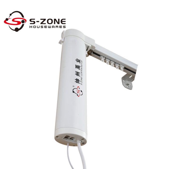 Heavy Duty Voie De Rideau Motorisé Moteur De Rideau concernant Rideau Electrique Interieur