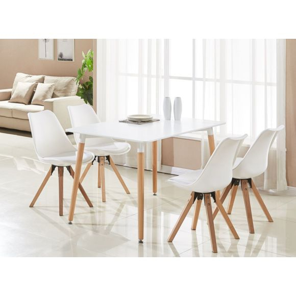 Home Design International – Ensemble Table Et 4 Chaises De tout Ensemble Table Et Chaises Salle À Manger