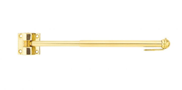 Houlès – Tringle Vitrage Extensible Pivotante Ø 7Mm 60Cm dedans Rideau Sur Fenetre