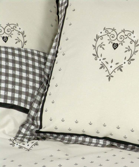 Housse De Couette Style Chalet De Montagne 1 Place encequiconcerne Rideaux Style Montagnard