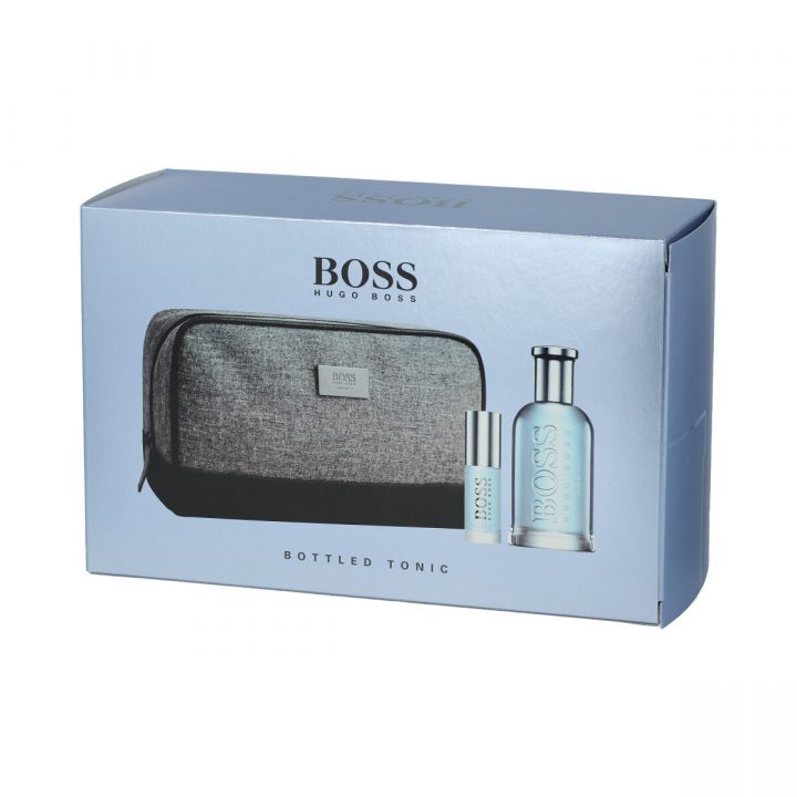 Hugo Boss Boss Bottled Tonic Edt 100 Ml + Edt Mini 8 Ml tout Trousse De Toilette Hugo Boss