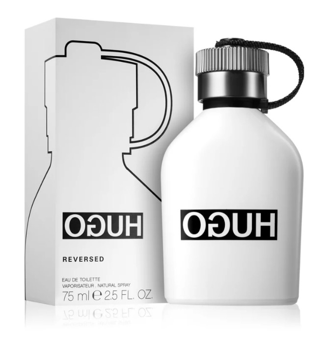 Hugo Boss Hugo Reversed Eau De Toilette 75 Spray avec Trousse De Toilette Hugo Boss