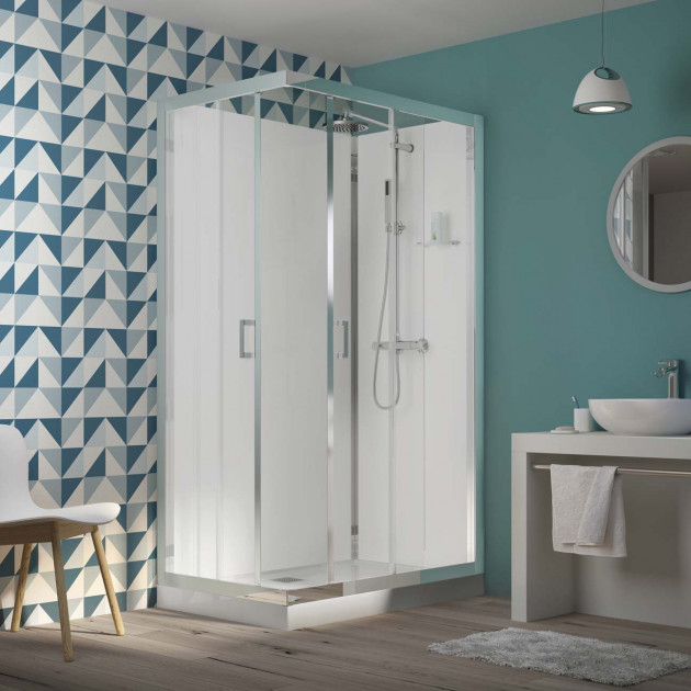 Idée Déco : Salle De Bain Vintage | Espace Aubade pour Cabine De Douche Kinedo Eden Idée Déco : Salle De Bain Vintage | Espace Aubade pour Cabine De Douche Kinedo Eden