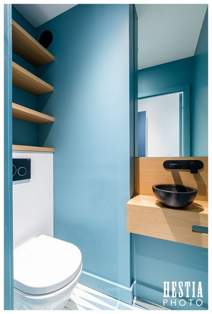 Idée Décoration Salle De Bain – Aménagement Toilettes : Wc concernant Placard Toilette
