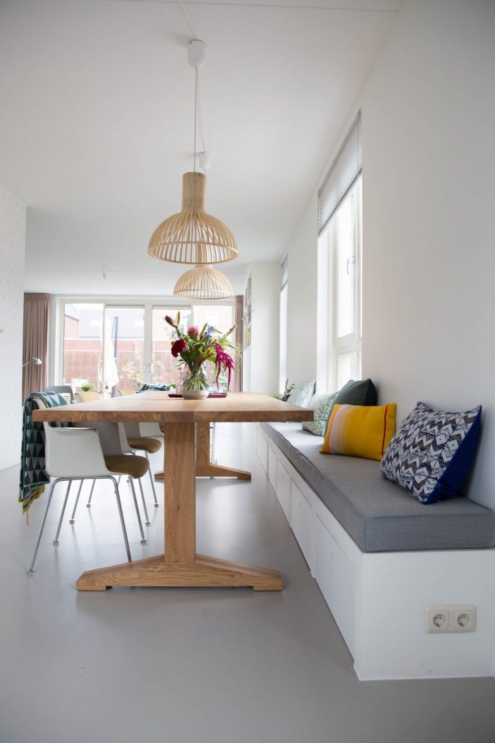Idee Stopcontact In Zitbank | Eettafel Bank – Salle À destiné Banc Salle A Manger