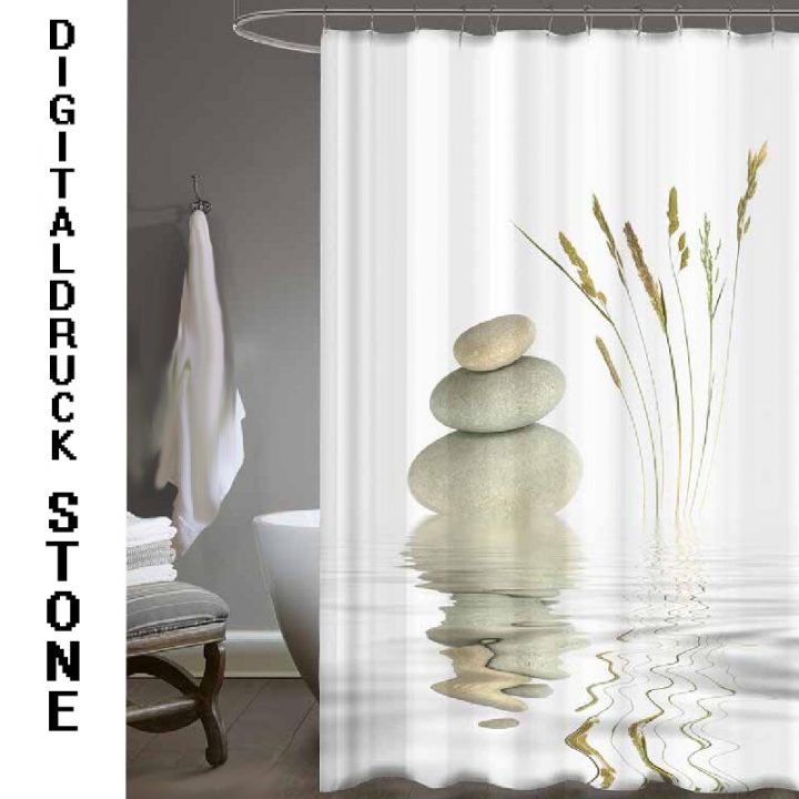 Impression Numérique Tissu Rideau De Douche 240X200 Cm destiné Rideau Douche 240X200