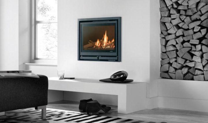 Insert À Gaz Wanders Modèle Square 60 Frontal Poêles À à Cheminée Au Gaz Naturel