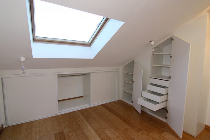 Installation, Fabrication Et Pose De Placard D'Angle Sous dedans Rideau Placard Sous Pente