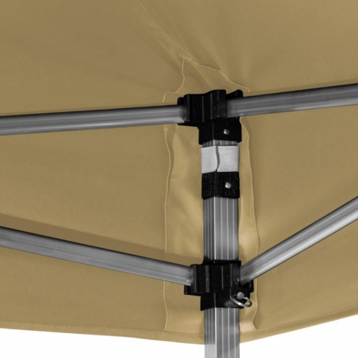 Instent® "Pro" Tonnelle Beige Pliante 3X6M + Panneaux tout Tonnelle Pliante Avec Rideaux