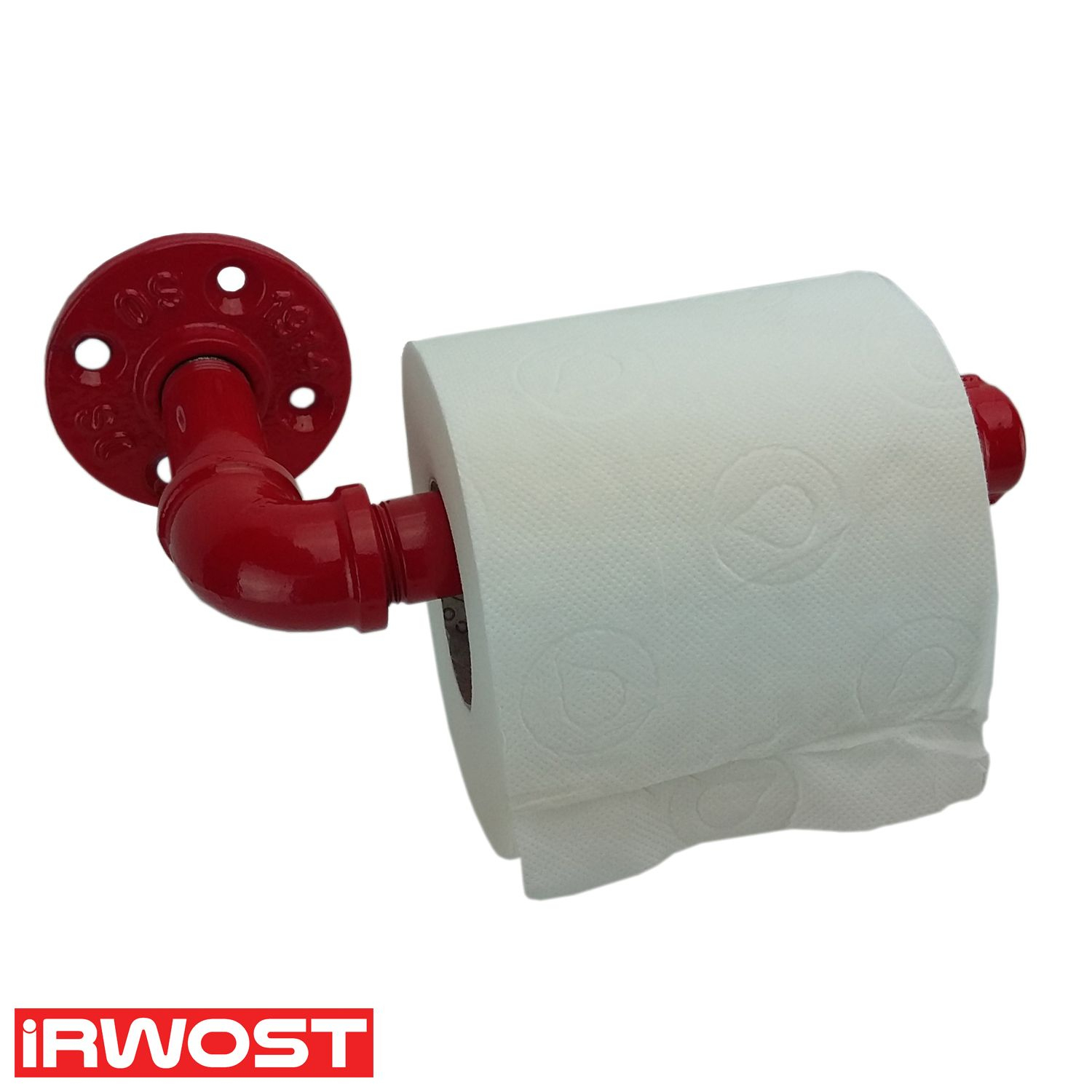 Irwost - L'Original - Dérouleur Papier Toilette Couleur concernant Papier Toilette Rouge