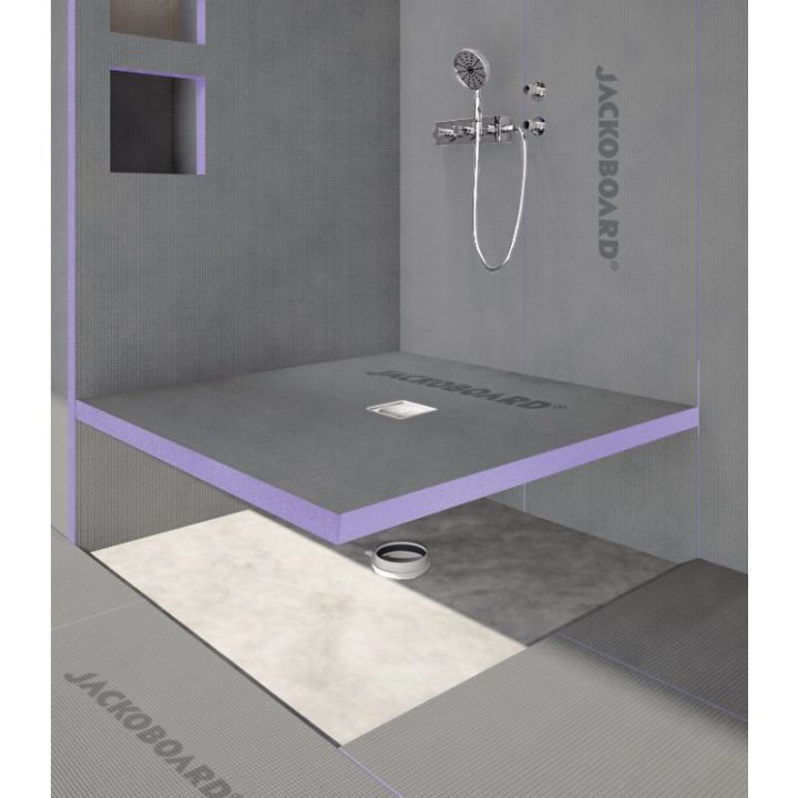 Jackon Receveur Jackoboard V2 Aqua Décentré 120X120 Sh pour Receveur De Douche 120X120
