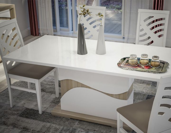 Javascript Est Désactivé Dans Votre Navigateur. dedans Table Salle A Manger Blanc Laqué