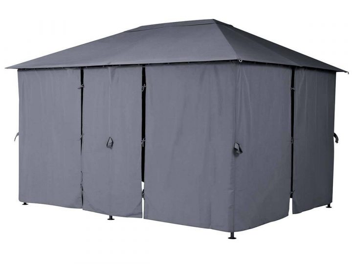 Jeu De 6 Rideaux Pour Tonnelle Santorini 3 X 4 M Hespéride pour Rideaux Pour Tonnelle