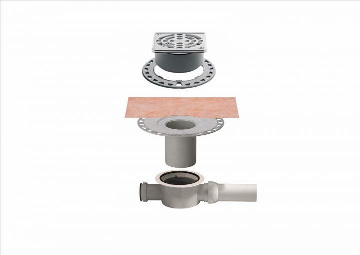 Kit D''Évacuation Pour Douche À L''Italienne, Sortie destiné Syphon Bac A Douche Kit D''Évacuation Pour Douche À L''Italienne, Sortie destiné Syphon Bac A Douche