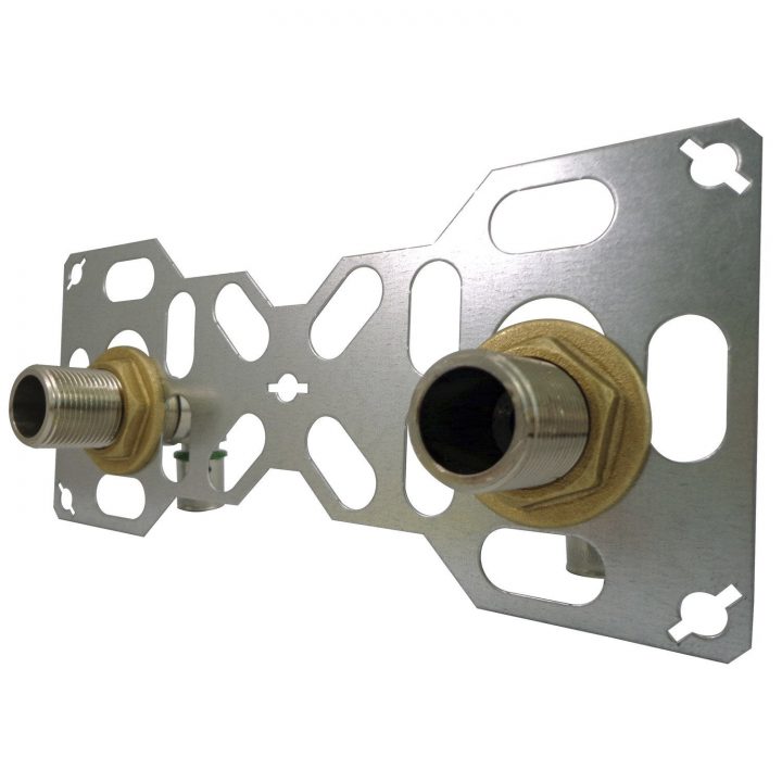 Kit Fixation Robinetterie Douche Ou Bain À Sertir Laiton M serapportantà Pose Douche Leroy Merlin