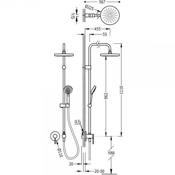 Kit Mono‑Term® À Encastrer Pour Douche Avec Fermeture Et à Kit Douche A Encastrer Kit Mono‑Term® À Encastrer Pour Douche Avec Fermeture Et à Kit Douche A Encastrer
