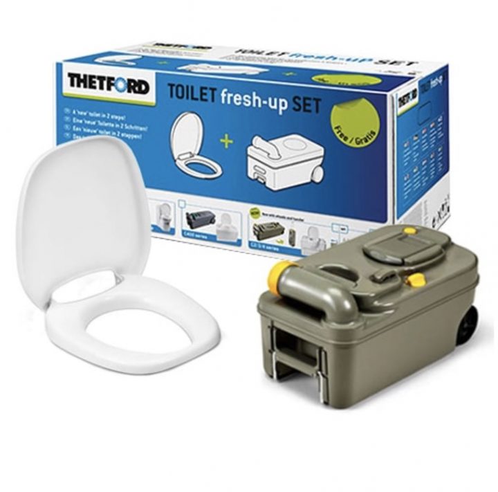 Kit Rénovation Wc C200 Thetford Reservoir A Roulette encequiconcerne Toilette Camping Car