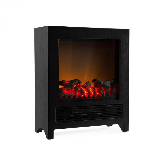 Klarstein Zermatt Cheminée Électrique Chauffage 750W avec Chauffage Electrique Cheminée