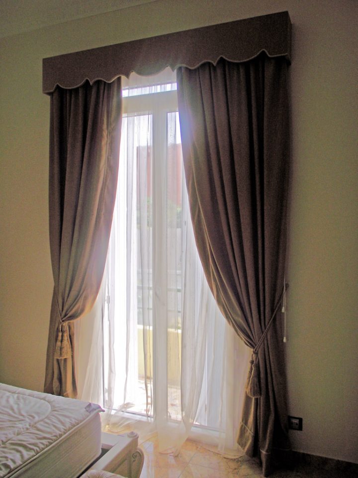 L. Deco Nice (06) – Tapissier Décorateur, Tapisserie Sur concernant Rideaux Baie Vitree 3 Metres