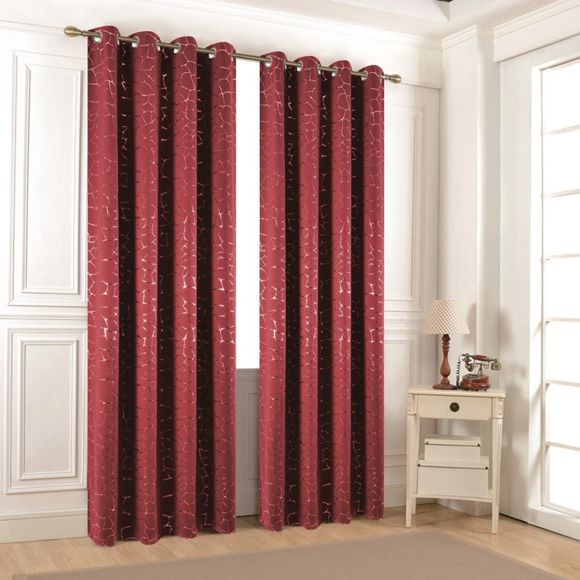 La Clef A Marques – 1 Panneau Rideau Occultant Avec Motifs intérieur Rideaux Carrefour