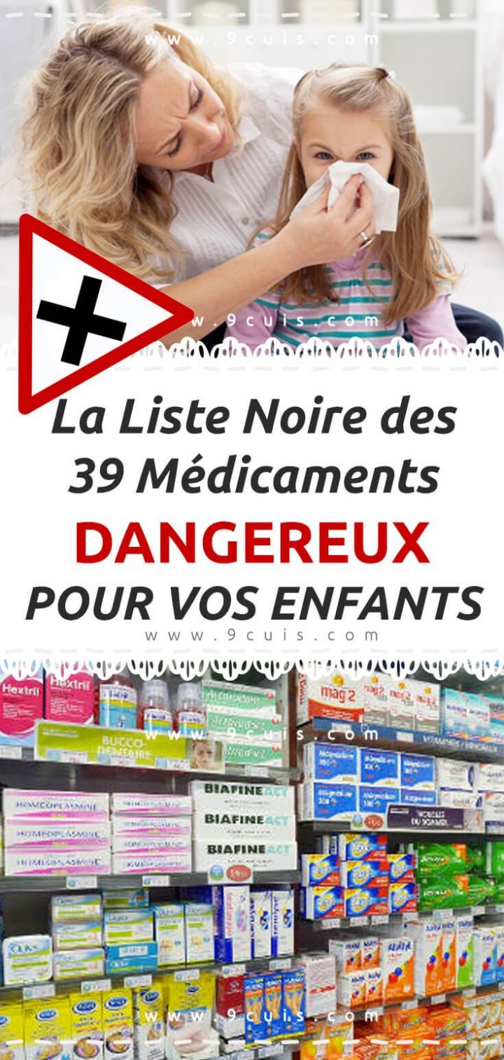 La Liste Noire Des 39 Médicaments Dangereux Pour Vos tout Medicament Pour Aller Au Toilette