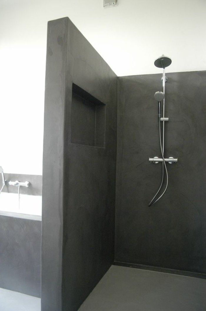 La Salle De Bain Avec Douche Italienne 53 Photos! | Salle concernant Kit Douche À L Italienne