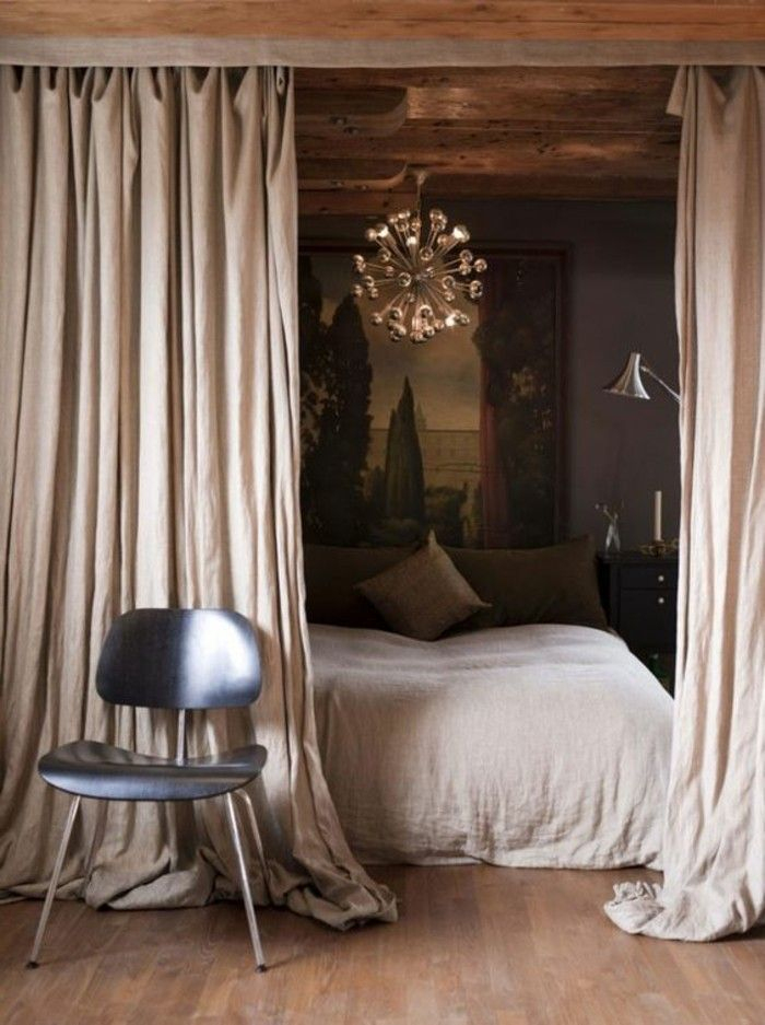 La Séparation De Pièce Amovible, Optez Pour Un Rideau encequiconcerne Rideau Séparateur De Pièce