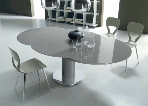 La Table Ronde Extensible – Idées Pratiques Pour Votre serapportantà Table Salle A Manger Ronde Extensible