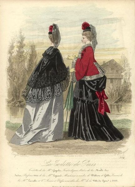 La Toilette De Paris 1871 | Fashion Prints, 1870S Fashion serapportantà Toilette A Paris