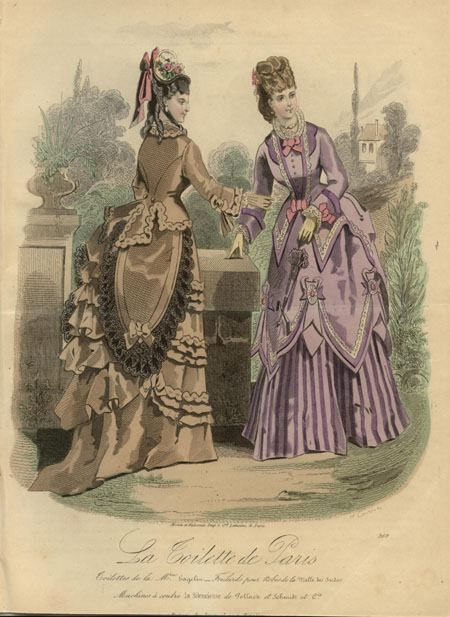 La Toilette De Paris 1873 | Historia De La Moda, Moda, De pour Toilette A Paris