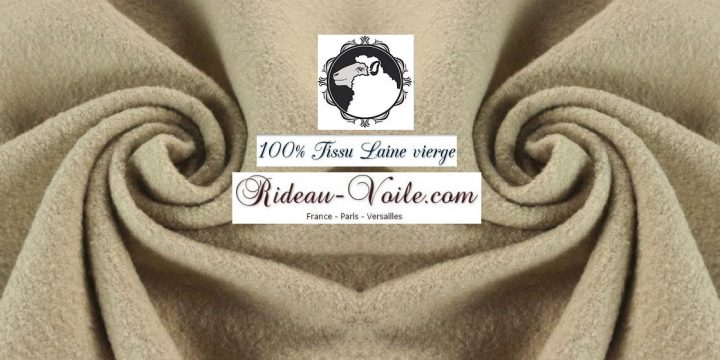 Laine Tissu Mètre Ignifuge Rideau – Rideaux Tissus concernant Rideau Ignifugé