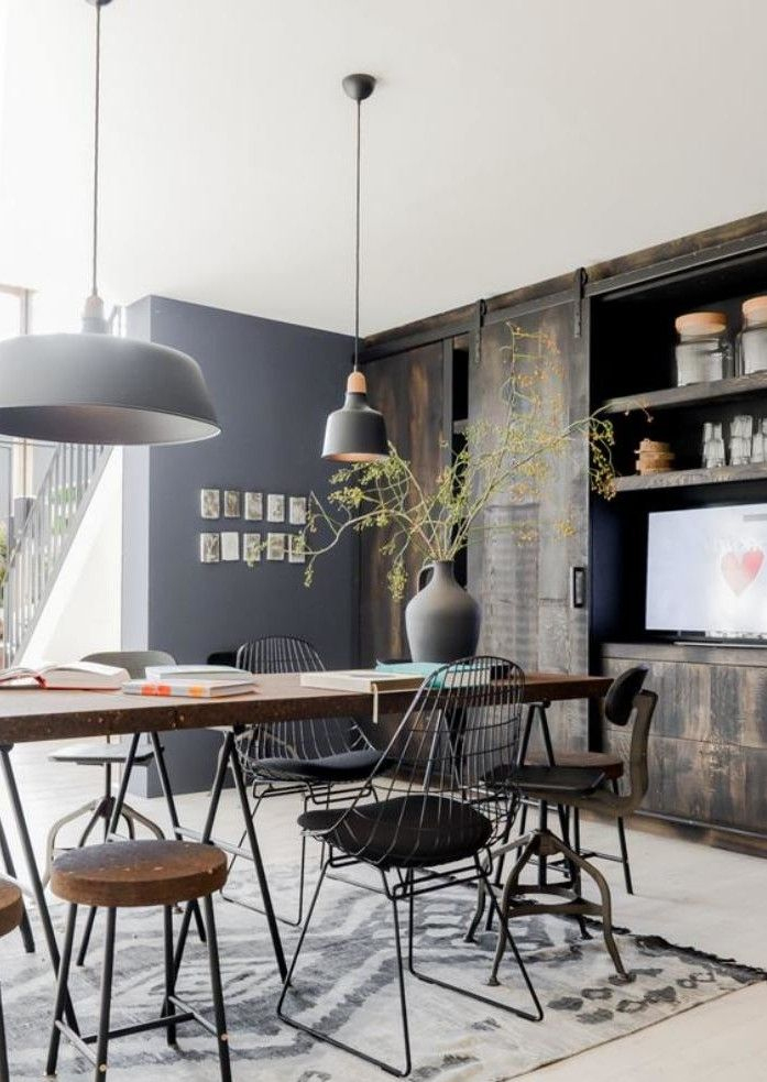 L'Aménagement D'Une Salle À Manger Style Industriel En 48 avec Salle A Manger Vintage L'Aménagement D'Une Salle À Manger Style Industriel En 48 avec Salle A Manger Vintage