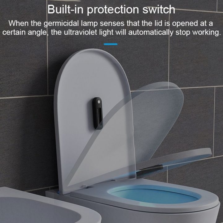 Lampe De Bâton De Désinfection Stérilisante À Lumière Uv avec Toilette Portative