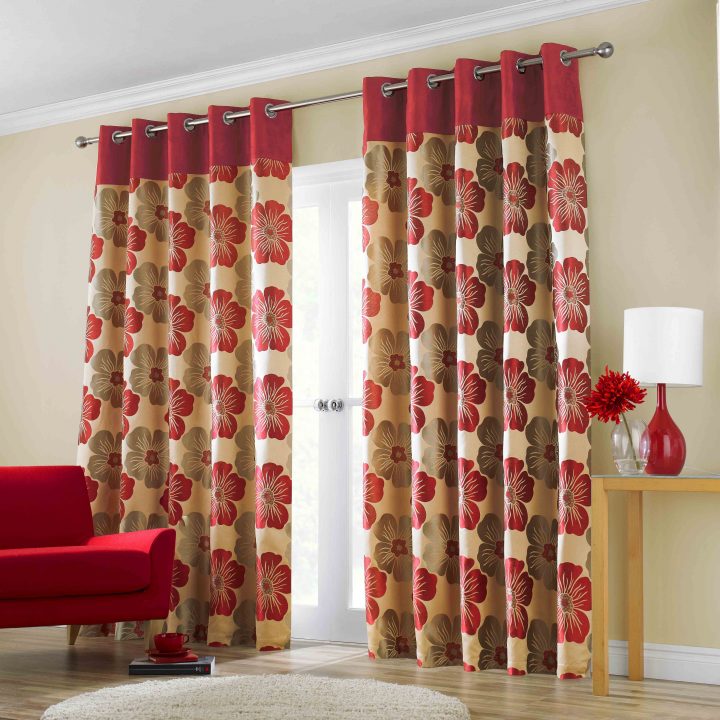 Lana Red Lined Curtains intérieur Rideaux Casa Lana Red Lined Curtains intérieur Rideaux Casa
