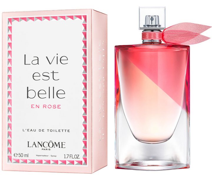 Lancome La Vie Est Belle En Rose 2019 Fragrance & Lipstick avec Eau De Toilette A La Rose