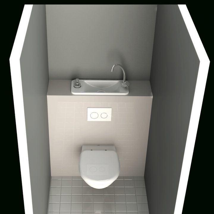 Lave-Mains Compact Sur Wc Suspendu Geberit – Wici Next De dedans Montage Toilette Suspendu Geberit