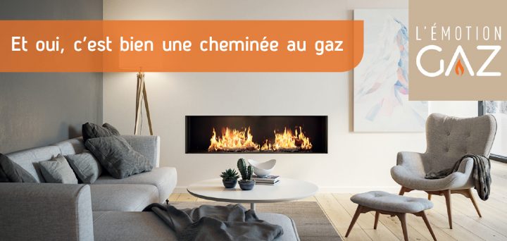 Le Confort De La Cheminée Gaz Avec Grdf Sud-Ouest intérieur Cheminée Au Gaz