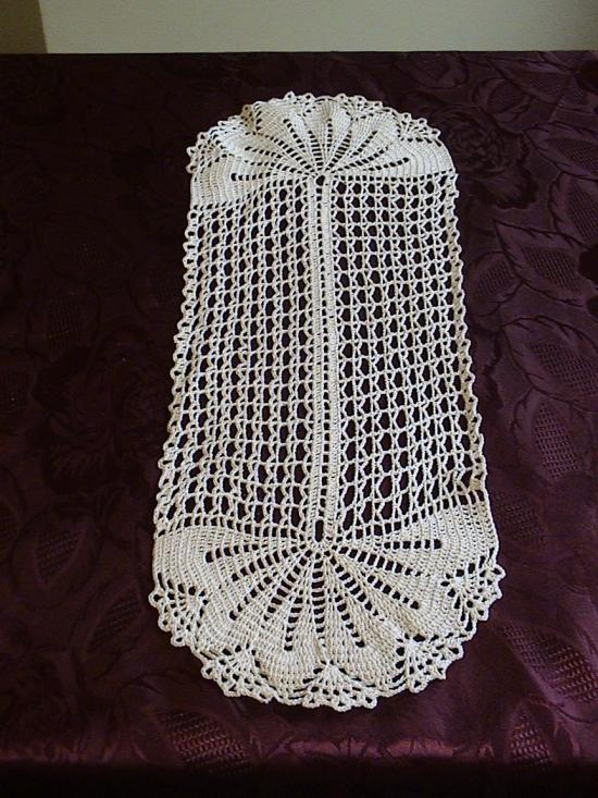 Le Crochet Tarif Chemin De Table destiné Chemin De Table Au Crochet