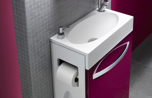 Le Lave-Mains : Idéal Dans L'Espace Toilettes | Espace Aubade intérieur Comment Installer Un Lavabo Dans Les Toilettes