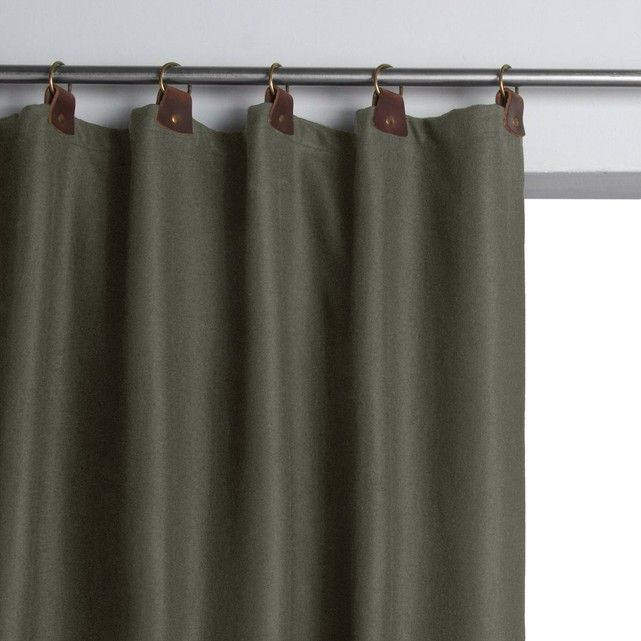 Le Rideau À Passants Nelson. En Lainage Bien Isolant, Au encequiconcerne Rideau Hauteur 220